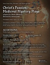 Audition flyer - Christ's Passion