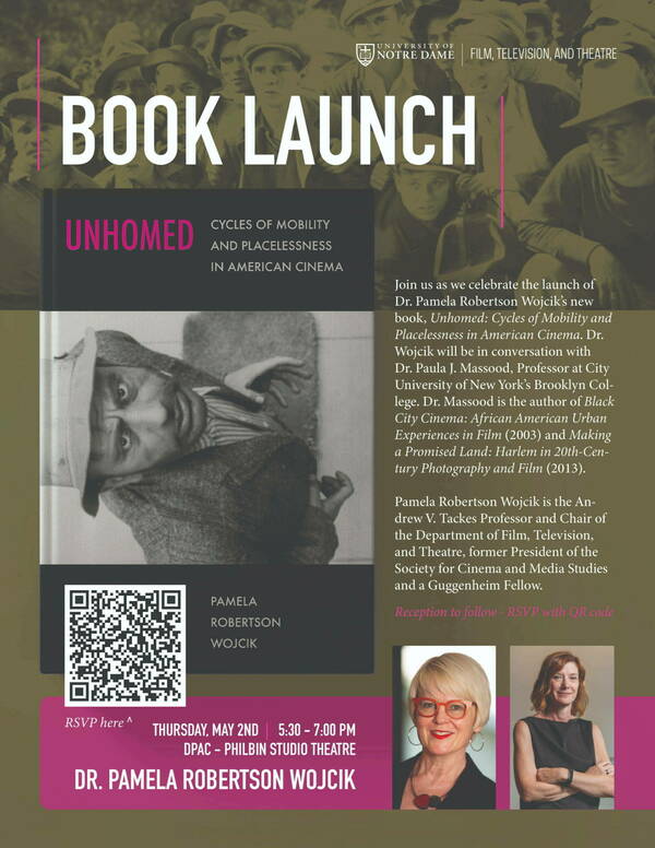Flyer for book launch