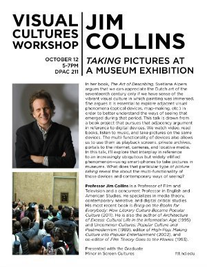 Visual Cultures Workshop - Jim Collins