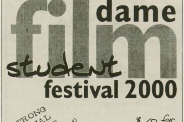 11th annual notre dame student film festival image