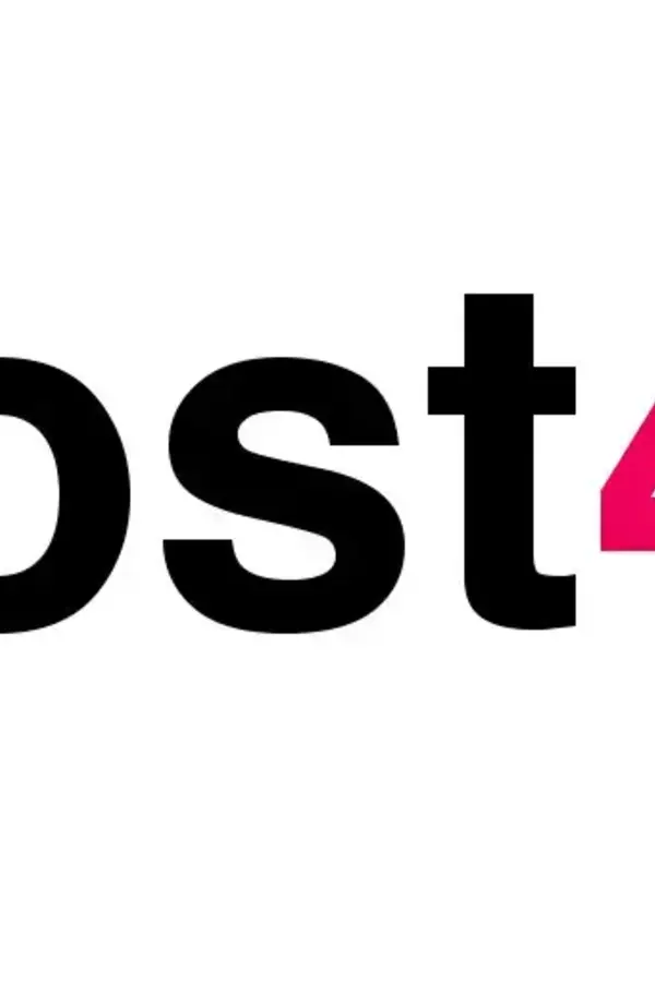 Logo for Post45, with "Post" in black and "45" in magenta.