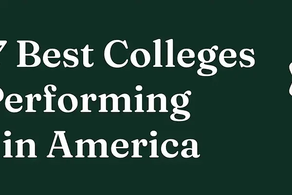 Text graphic reading 2027 Best Colleges for Performing Arts in America, with a Niche Best Colleges badge.